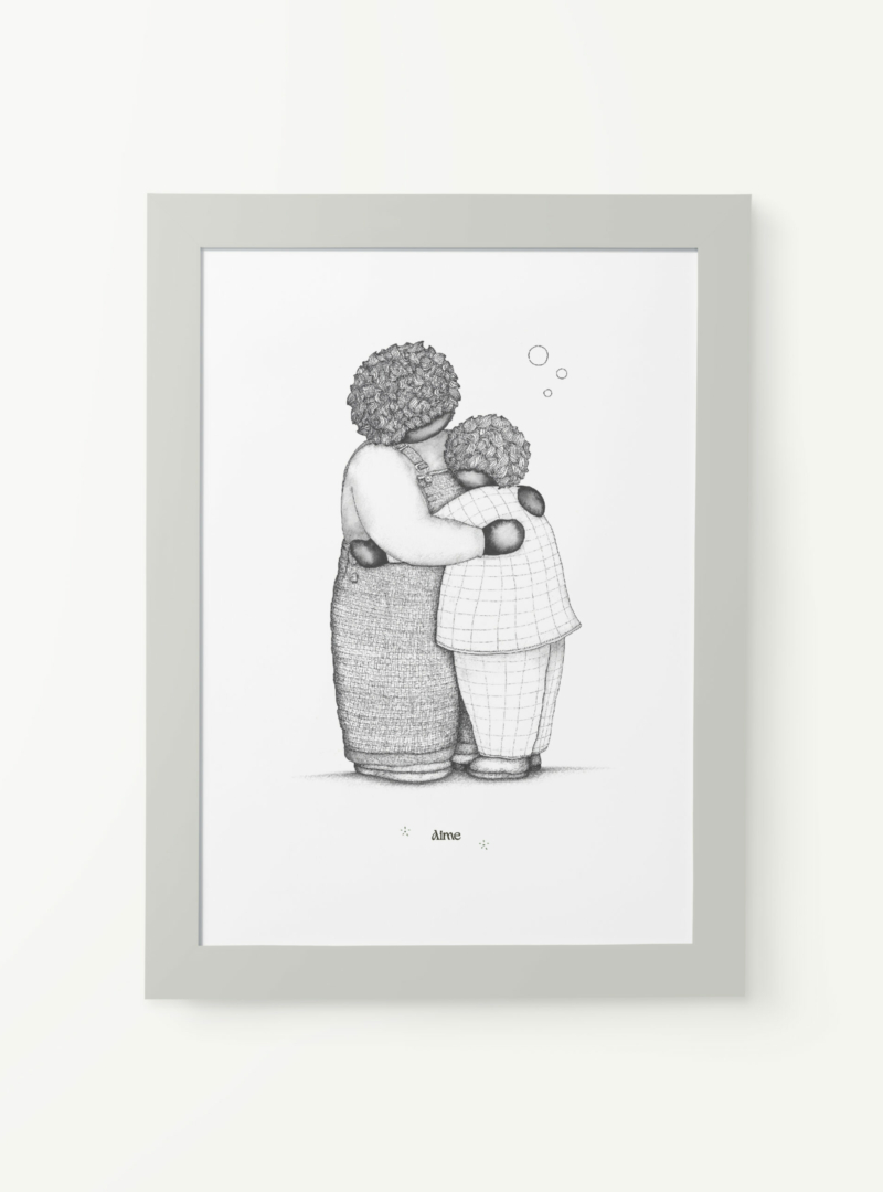 Affiche Câlin