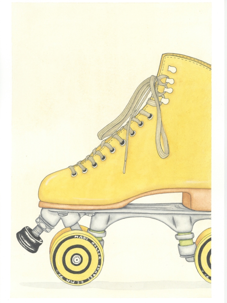 C’est l’enfance, l’insouciance, c’est gai le patin à roulettes, c’est le temps des couettes, des billes, des récrés.