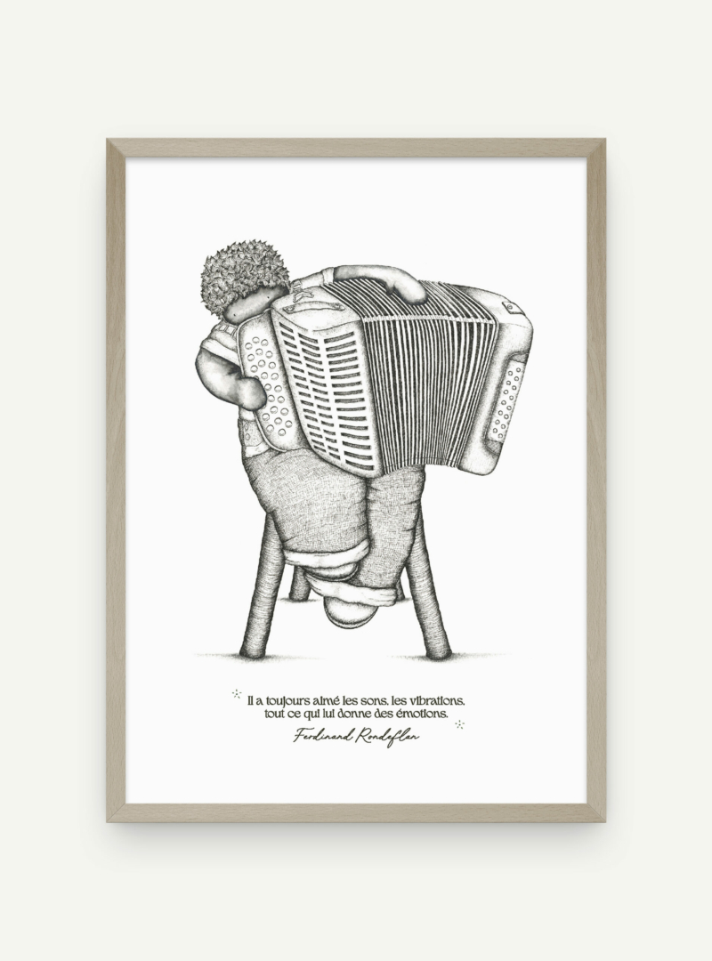 Affiche Accordéon