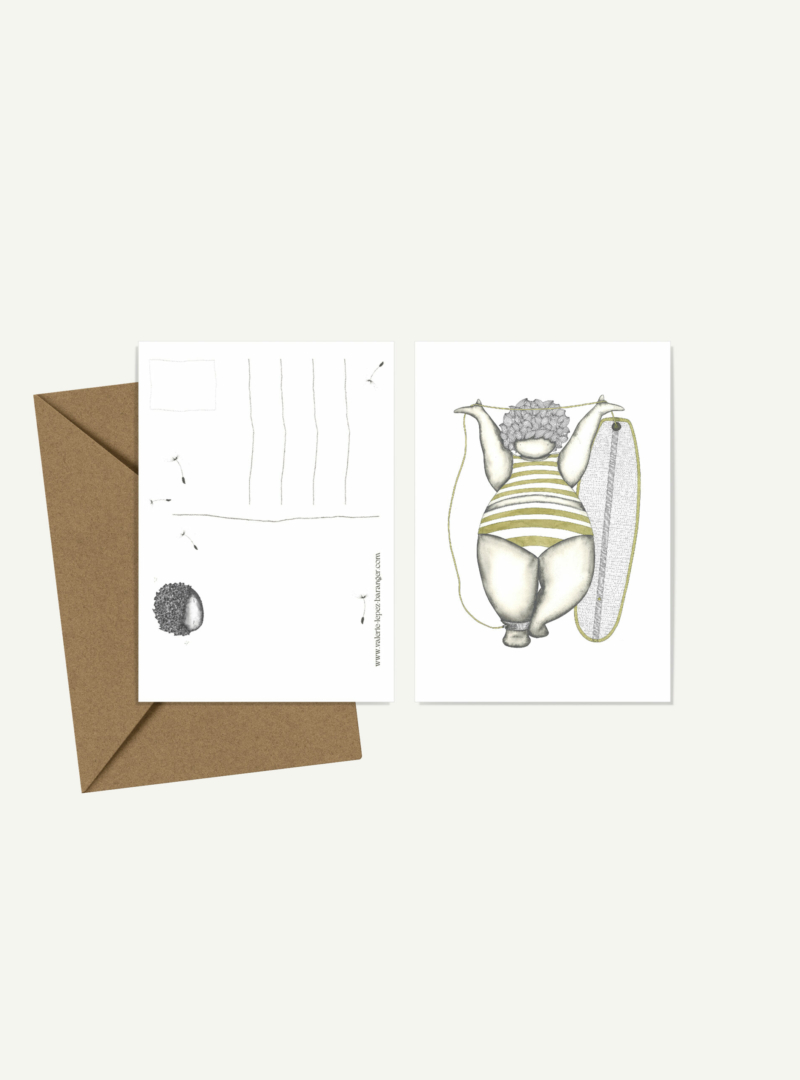 Carte postale Leash