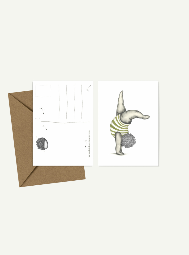 Carte postale Handstand
