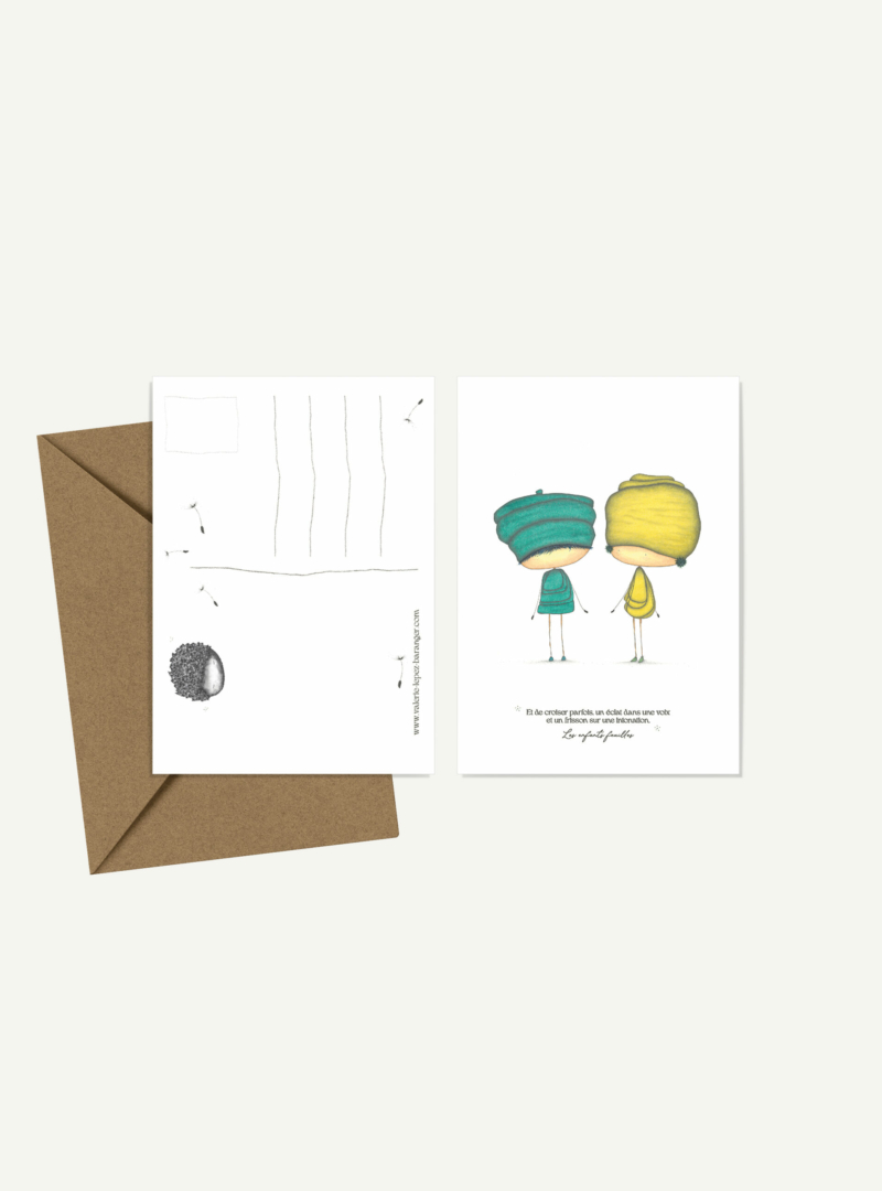 Carte postale Copain